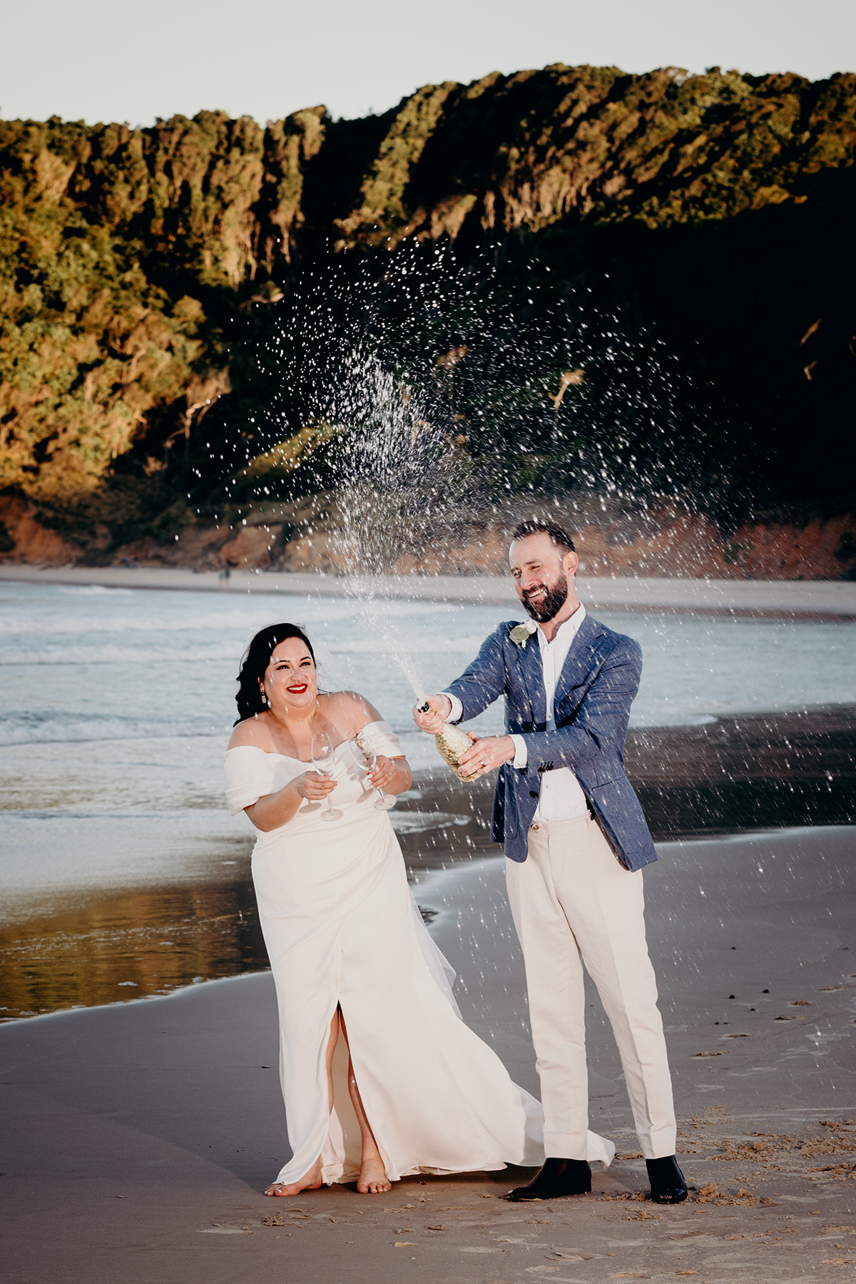 Broken Head NSW wedding by Little Wategos Beach NSW wedding by Byron Bay Wedding Celebrant
